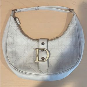Christian Dior White Purse